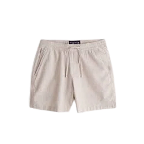 Abercrombie & Fitch Linen-Blend Pull-On Short