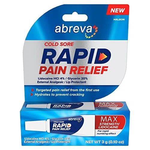 Abreva Cold Sore Rapid Pain Relief