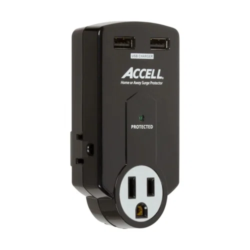 Accell Home or Away Power Station Travel Surge Protector