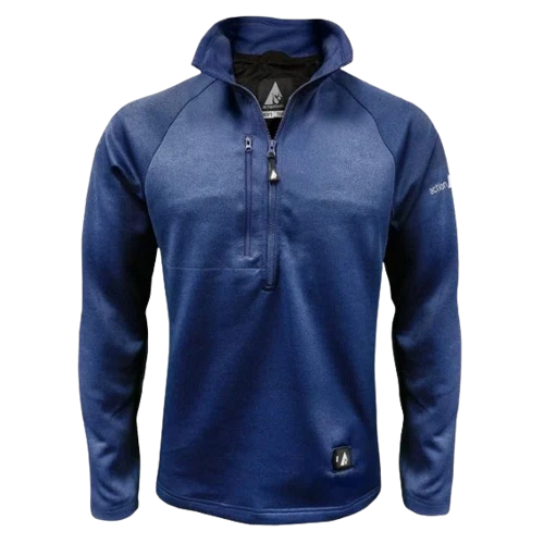Action Heat 5V Men's 1/2 Zip Pullover Battery Heated Shirt