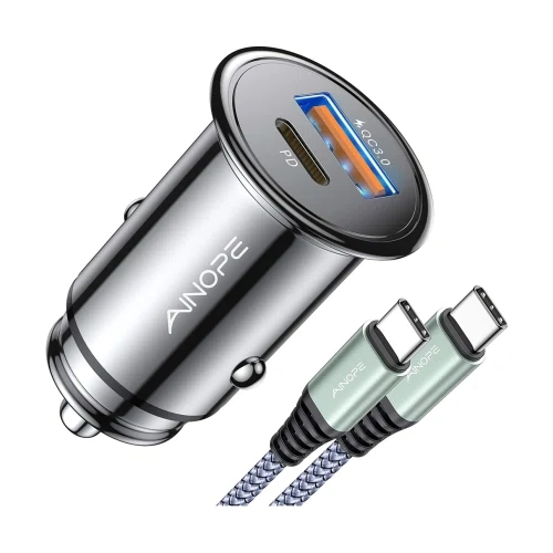Ainope PD&QC 3.0 Fast Car Charger