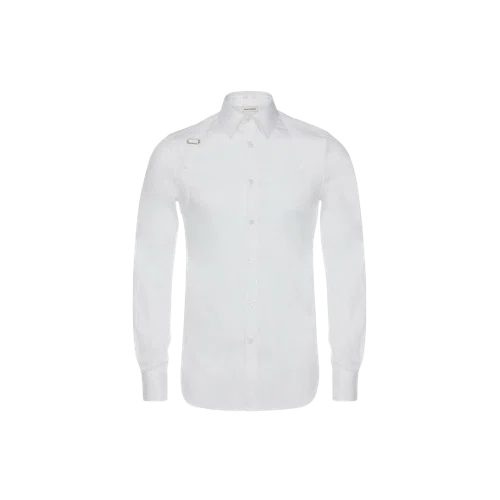 Alexander McQueen Men's Harness Shirt in White