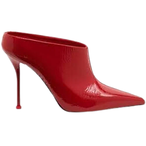 Alexander McQueen Women's Thorn Mule in Lust Red