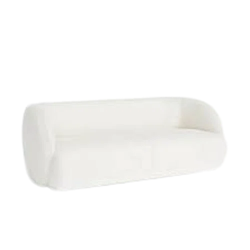 AllModern Magali Japandi Style Boucle Fabric Sofa