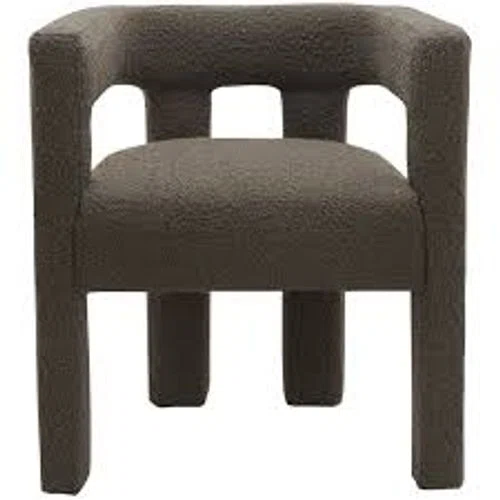 AllModern Marcella Boucle Dining Armchair