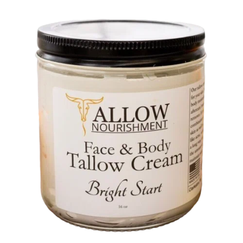 Allow Nourishment Bright Start Face & Body Tallow Cream