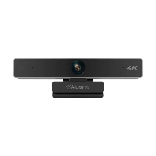 Aluratek LIVE Pro 4K HD Webcam with 5x Digital Zoom and Dual Stereo Noise Cancelling Mics