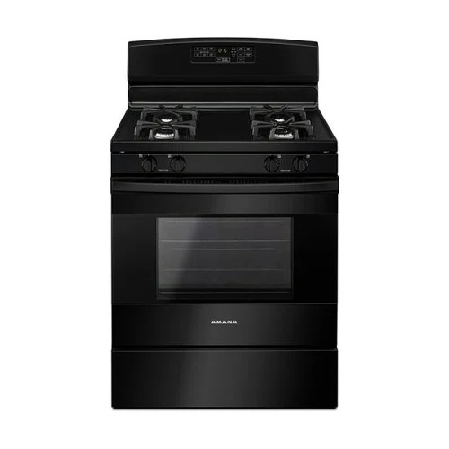 Amana 5.0 Cu. Ft. SelfCleaning Freestanding Gas Range Deals Amana 30Inch Gas Range with Self