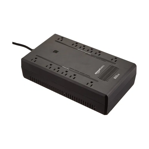 Amazon Basics Standby UPS 800VA 450W Surge Protector Battery Power Backup