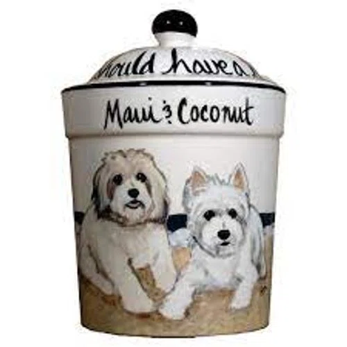 American Kennel Club Hand-Painted Personalized Treat Jar
