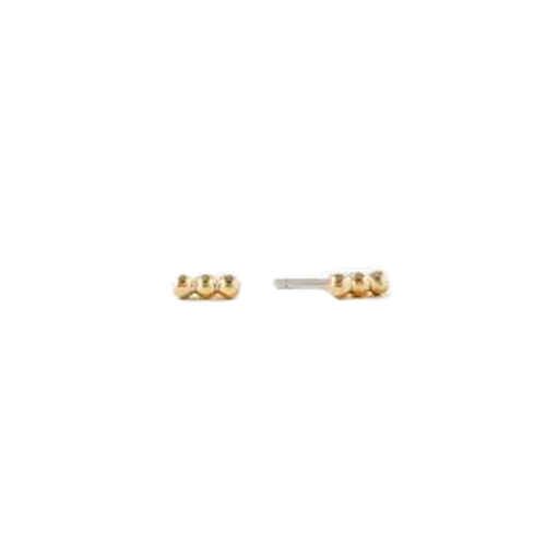 Ana Luisa San Triple Bead Studs