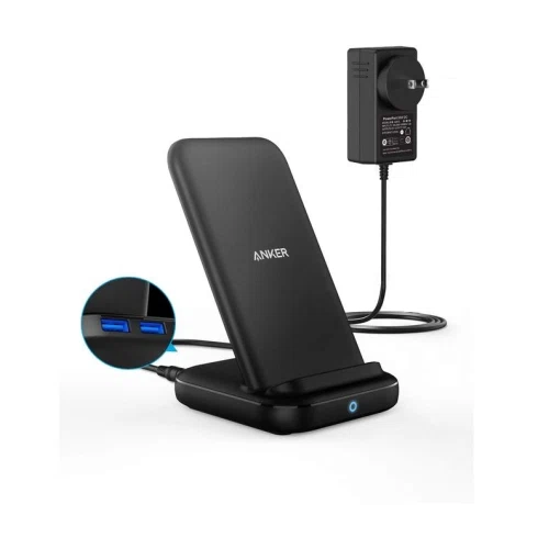 Anker PowerWave 10 Stand with 2 USB-A Ports