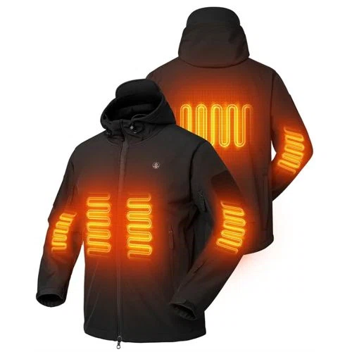 ANTARCTICA Winter Coat Soft Shell Heating Hood Jacket