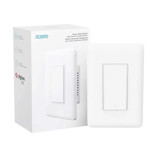 Aqara Smart Wall Switch (With Neutral, Single Rocker)