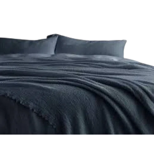 Arhaus Italian Alpaca Boucle Bed Blanket