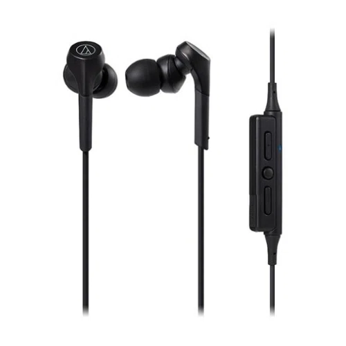 Audio-Technica - ATH-CKS550XBTBK Wireless Earbuds, Black