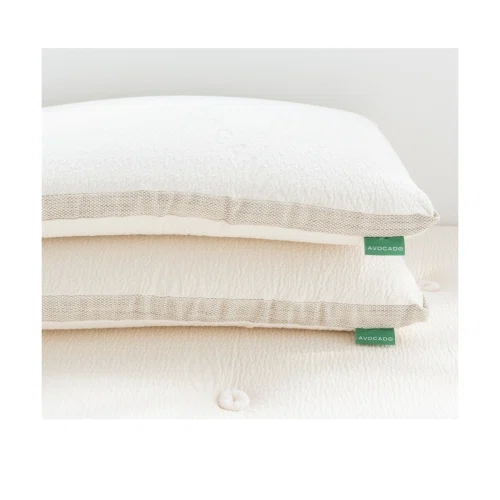 Avocado Molded Latex Pillow