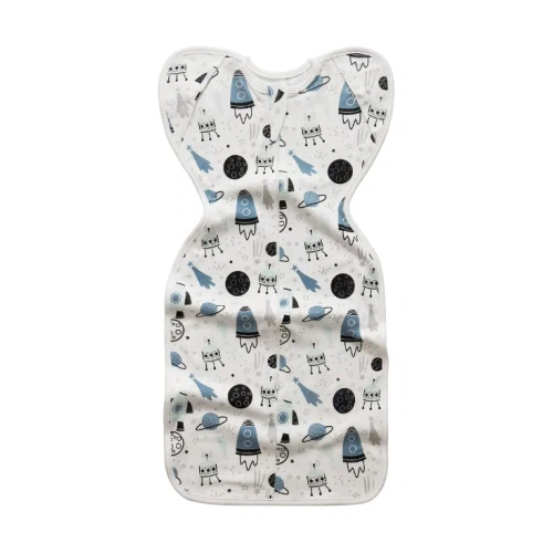 Baby Sleep Better Newborn Baby Sleeping Bag Arms-up Swaddle Startle Sack 0.3TOG