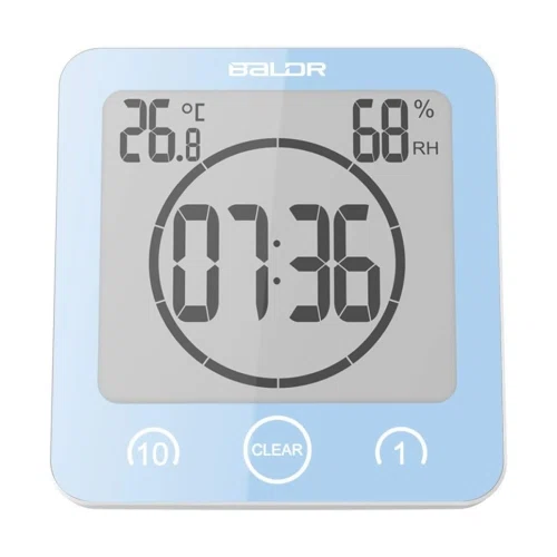 Baldr Shower Clock