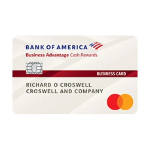 Bank of America Business Advantage Cash Card