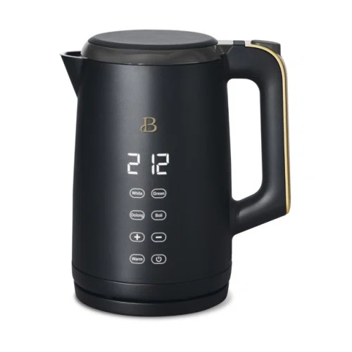 Beautiful 1.7L Programmable Temperature Kettle with Touch-Activated Display