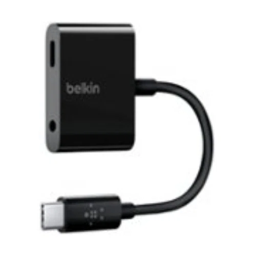 Belkin 3.5mm Audio + USB-C Charge Adapter