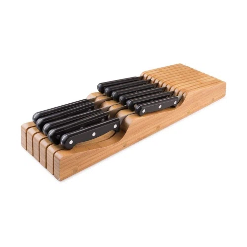 Bellemain Pure Bamboo Knife Organizer