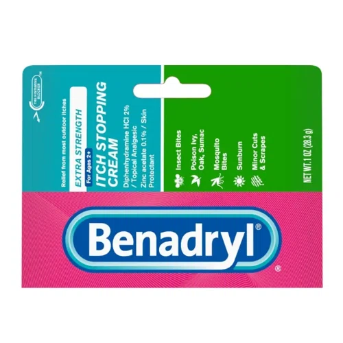 Benadryl Itch Stopping Cream Extra Strength