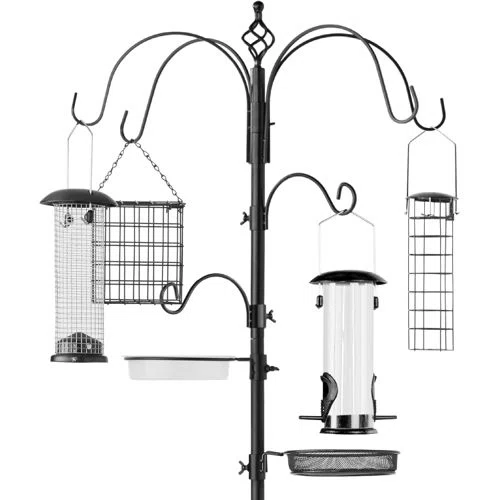 Best Choice Products Bird Feeding Station 6-Hook
