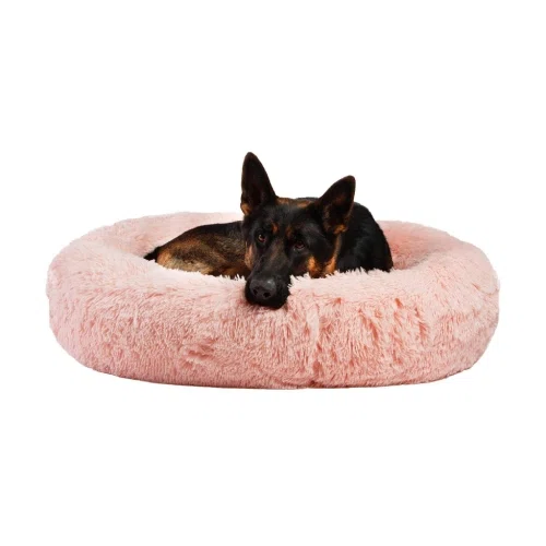 Best Friends By Sheri The Original Calming Donut Dog Bed in Shag Fur