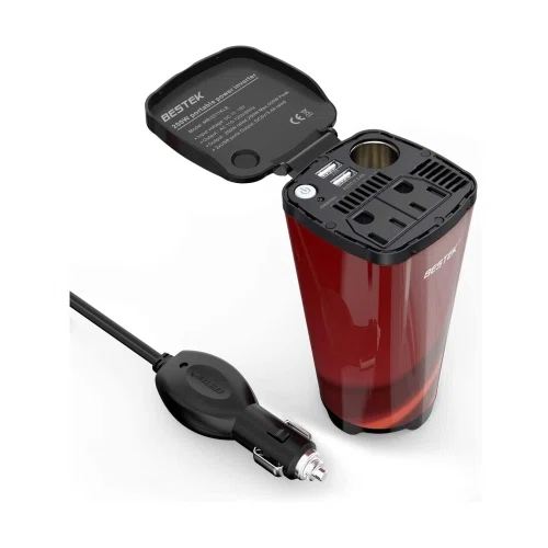 Bestek 200W Cup Car Power Inverter