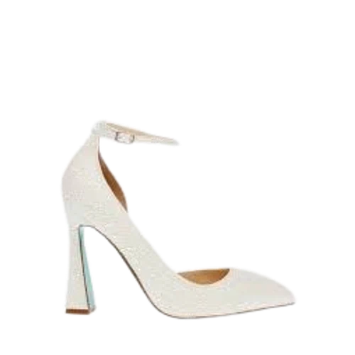 Betsey Johnson Ramsy Ivory Pearl Heels