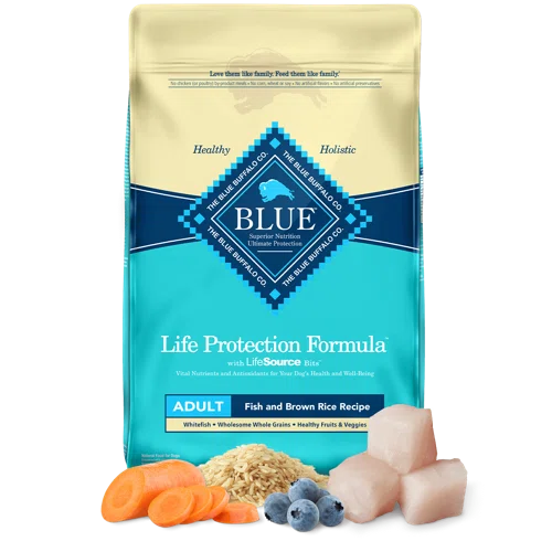 Blue Buffalo Life Protection Formula Adult Fish and Brown Rice Recipe