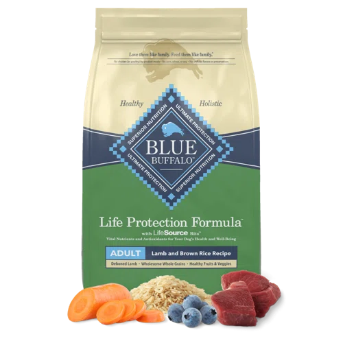 Blue Buffalo Life Protection Formula Adult Lamb and Brown Rice Recipe