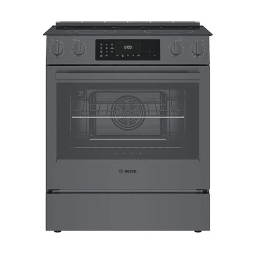 Bosch 800 Series 4.6 Cu. Ft. SelfCleaning SlideIn Dual Fuel