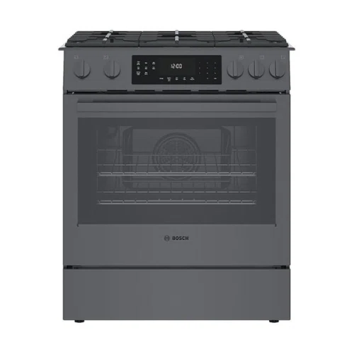 Bosch 800 Series 4.8 Cu. Ft. Self-Cleaning Slide-In Gas Convection Range