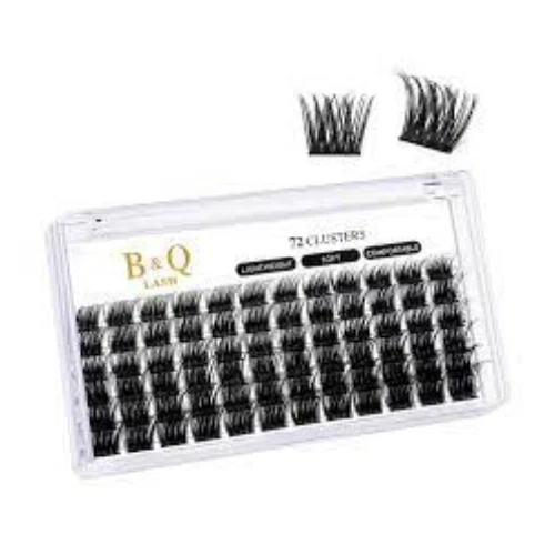 BQ Lashes B16 Lash Clusters DIY Eyelash Extensions 72 Clusters Lashes