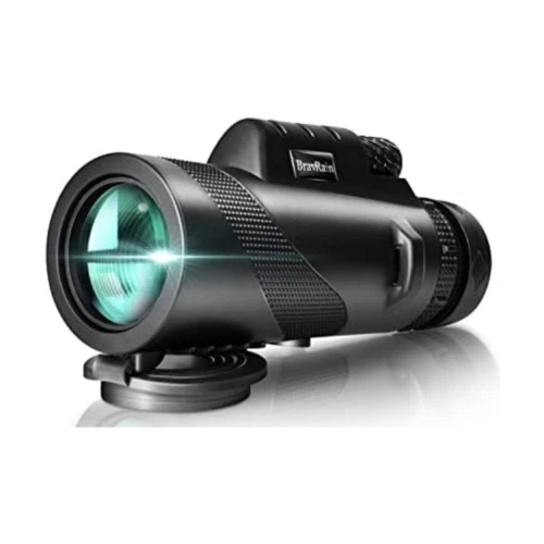BravRain 8×42 Monocular Telescope with Smartphone Adapter