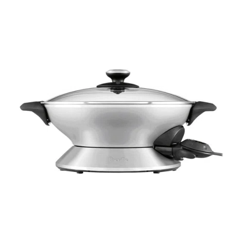 Breville Hot Wok 6-Quart Electric Nonstick Wok