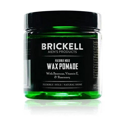 Brickell Men Flexible Hold Wax Pomade