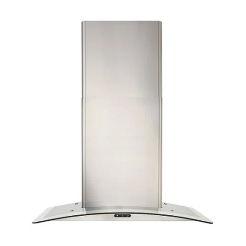Broan Elite EW46 Series 36-Inch Convertible Curved Glass Chimney Range Hood