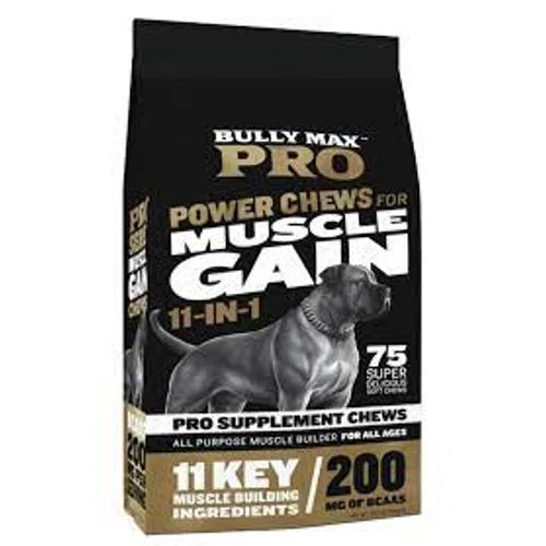 Bully Max PRO Series Power Chews for Muscle Gain
