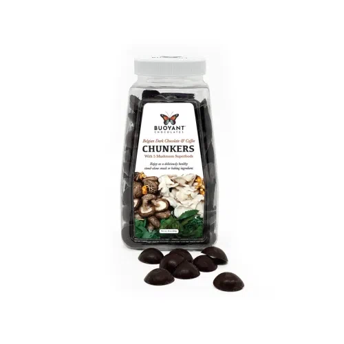 Buoyant Chunkers Belgian Dark Chocolate + Mushrooms + Coffee