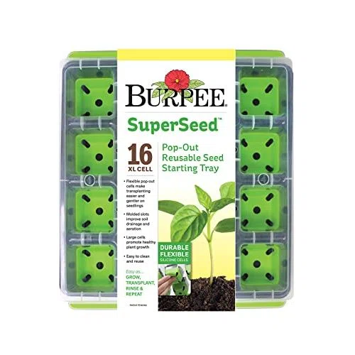 Burpee 16 XL Cell SuperSeed Seed Starting Tray