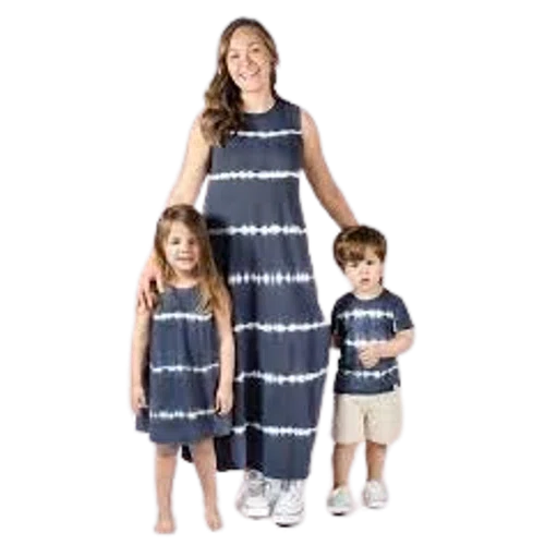 Burt's Bees Baby Mommy & Me Indigo Tie Dye Organic Cotton Matching Outfits