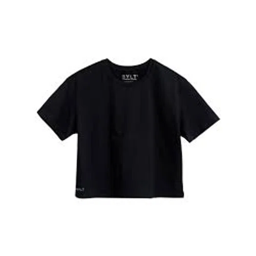 BYLT Basics Essential Cropped Crew