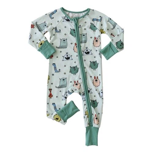 Caden Lane Monster Mash Convertible Zip Romper