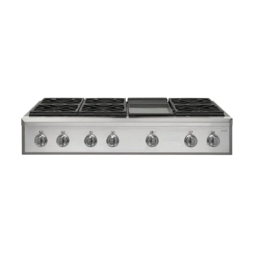 Café Commercial-Style Gas Rangetop with 6 Burners and Griddle