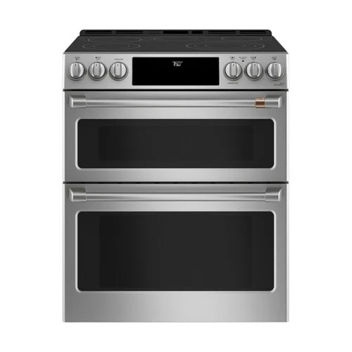 Café Smart Slide-In, Front-Control, Radiant and Convection Double-Oven Range