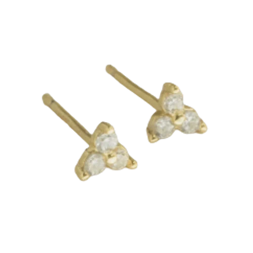 Caitlyn Minimalist Mini Lily Studs